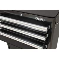 Industrial Tool Cart, 3 Drawers, 29-4/5" W x 21-1/5" D x 38-4/5" H, Black Nuna Depot Inc.
