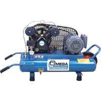 Compresseurs d'air s&eacute;rie entrepreneur, &eacute;lectrique, 6,6 gal. (8 gal. US), 125 PSI, 115/1 V Nuna Depot Inc.