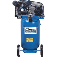 Compresseurs d'air s&eacute;rie professionnelle, &eacute;lectrique, 16,6 gal. (20 gal. US), 125 PSI, 115/1 V Nuna Depot Inc.