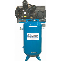 Compresseurs d'air s&eacute;rie industrielle - Compresseurs verticaux - Deux &eacute;tages, 66,6 gal. (80 gal. US) Nuna Depot Inc.