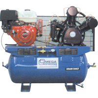 Compresseurs d'air s&eacute;rie industrielle - Compresseurs &agrave; moteur, 25 gal. (30 gal. US) Nuna Depot Inc.