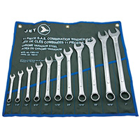 11-Piece SAE Raised Panel Combination Wrench Set, Combination, 11 Pieces, Imperial Nuna Depot Inc.