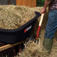 Wheelbarrow, 8 cu. Ft., Polyethylene Tray Nuna Depot Inc.