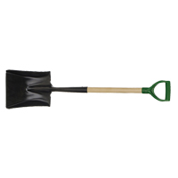 Square Point Shovel, Wood, Tempered Steel Blade, D-Grip Handle, 29" Long Nuna Depot Inc.