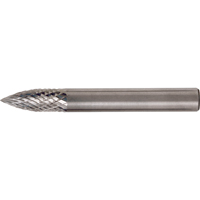 Fraises au carbure solide - Arboriforme avec extr&eacute;mit&eacute; en pointe, SG-1, 1/4" dia., 1/4" Tige, 5/8" Prof. de la coupe Nuna Depot Inc.