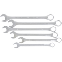 Fully Polished Long Pattern Combination Wrench Set, Combination, 6 Pieces, Imperial Nuna Depot Inc.