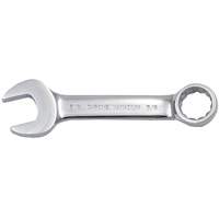 Fully Polished Stubby Combination Wrench, 12 Point, 3/8", Chrome Finish Nuna Depot Inc.