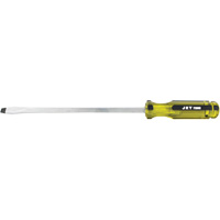 Slot Jumbo Handle Screwdriver, 3/8", 10" L, Plastic Handle Nuna Depot Inc.