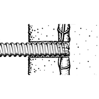 Rotary Rebar Cutters, 3/8", SDS-Plus Shank, Carbide Nuna Depot Inc.