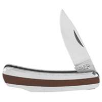 Pocket Knife with Drop Point Blade, 2-1/4" Blade, Stainless Steel Blade, Stainless Steel Handle Nuna Depot Inc.