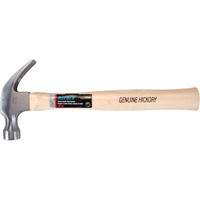 Hickory Handle Hammer, 16 oz., Wood Handle, 13" L Nuna Depot Inc.