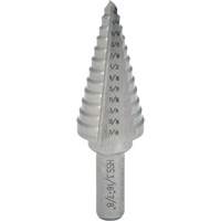 Progressive Step Drill, 1/4" - 3/8" , 1/8" Increments, High Speed Steel Nuna Depot Inc.