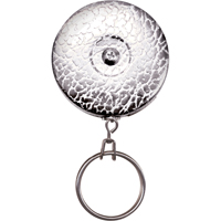 Porte-cl&eacute;s &agrave; d&eacute;vidoir The Original, Chrome, C&acirc;ble 24", Fixation Agrafe de ceinture Nuna Depot Inc.