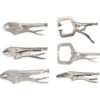 Locking Plier Set, 6 Pieces Nuna Depot Inc.