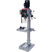 Gearhead Drilling Machine, 1/2" Chuck, 6 Speed(s), 19-1/2" W x 21-3/4" L, #3 Morse Nuna Depot Inc.