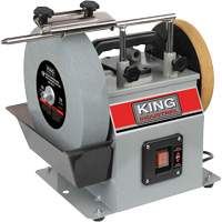 Wet/Dry Sharpener, 10" Wheel Diameter, 1/4 HP, 115 RPM Nuna Depot Inc.