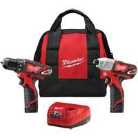 Ensemble deux outils sans fil combin&eacute;s M12, Lithium-ion, 12 V Nuna Depot Inc.