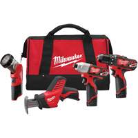 Trousse de 4 outils sans fil M12, Lithium-ion Nuna Depot Inc.