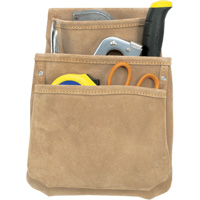 Sac Pour Pl&acirc;trier, Porte-outil multiple, Cuir, 3 Poches Nuna Depot Inc.