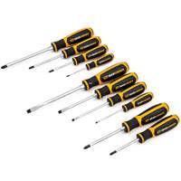 Phillips&reg;/Slotted/Pozidriv&reg; Dual Material Screwdriver Set, 10 Pcs. Nuna Depot Inc.