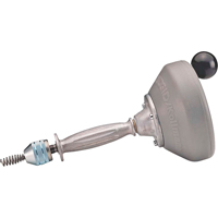 Hand Spinner with C-1IC Auger Cable #K-25-BP, Manual, Bulb, 25' Cable Length, 5/16" Cable Diameter Nuna Depot Inc.