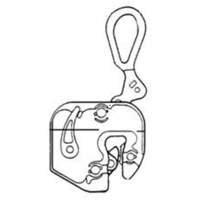 GXL Plate Clamp, 4000 lbs. (2 tons), 1/16" - 7/8" Jaw Opening Nuna Depot Inc.