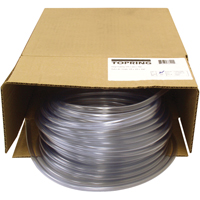 Tube, Air/Eau, 0,375" DE x 100' lo, PVC, Transparent, 55 psi @ 20°C Nuna Depot Inc.