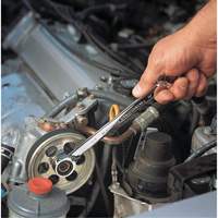 72-Tooth 12 Point Reversible Ratcheting SAE Wrench Set with Tool Roll, Combination, 7 Pieces, Imperial Nuna Depot Inc.