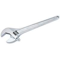 Adjustable Tapered Handle Wrench - Carded, 18" L, 2-1/16"/53 mm Max Width, Chrome/Polished Nuna Depot Inc.