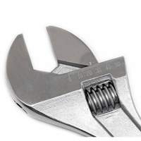 Adjustable Tapered Handle Wrench - Carded, 18" L, 2-1/16"/53 mm Max Width, Chrome/Polished Nuna Depot Inc.