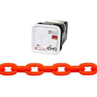 High Test Chain, Carbon Steel, 5/16" x 60' (18.3 m) L, Grade 43, 3900 lbs. (1.95 tons) Load Capacity Nuna Depot Inc.