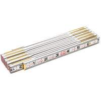 Red End&reg; Brick Mason Rule, 6' L, Wood, 1/16" Graduations Nuna Depot Inc.