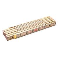 Folding Rule, 6' L, Wood, 1/16" Graduations Nuna Depot Inc.