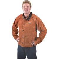 Veste de soudage, Cuir, 4T-Grand, Lava Brown Nuna Depot Inc.