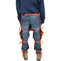 Tablier fendu aux jambes et jambi&egrave;res en cuir, 40" lo, Lava Brown Nuna Depot Inc.
