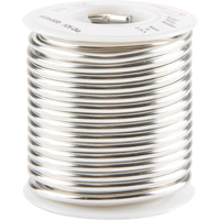 Common Solder, Lead-Free, 95% Tin 5% Antimony, Solid Core, 0.125" Dia. Nuna Depot Inc.