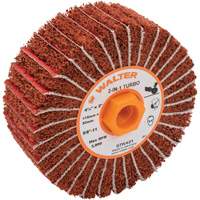 Tambours turbo Two-In-One, 4-1/2" dia. x 2" la, 5/8"-11 Arbre, Grain 60 Nuna Depot Inc.