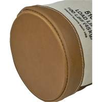 Leather-Bottom Bucket, 17" H, Canvas, White Nuna Depot Inc.