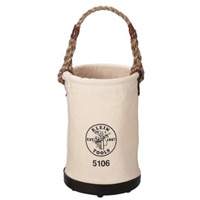 Straight-Wall Bucket, 12" L x 12" W x 15" H, Canvas, Beige Nuna Depot Inc.