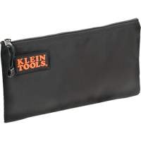 Pochette pour outils avec fermeture &agrave; glissi&egrave;re, Nylon balistique, 1 pochettes, Noir Nuna Depot Inc.