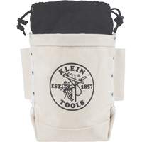 Sac &agrave; outils extra haut avec boulon de fermeture sup&eacute;rieure, Porte-outil, Toile, 3 Poches Nuna Depot Inc.