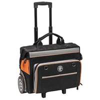 Sac &agrave; outils roulant Tradesman Pro, Polyester balistique, 24 pochettes, Noir/Orange Nuna Depot Inc.