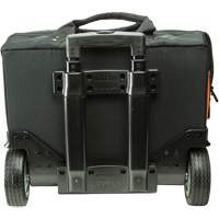 Sac &agrave; outils roulant Tradesman Pro, Polyester balistique, 24 pochettes, Noir/Orange Nuna Depot Inc.