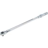 Ratcheting Head Micrometer Torque Wrench, Click, 1/2" Square Drive, 50 - 250 lbf. Ft Nuna Depot Inc.