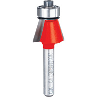Router Bit - Chamfer Bit, 23/32" Dia., 1/4" Shank Nuna Depot Inc.