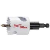 Scie-cloche Hole Dozer avec arbre, 1-3/4", Profondeur de la coupe 1-5/8", Bim&eacute;tal Nuna Depot Inc.