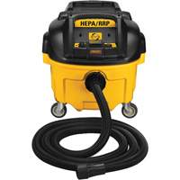 Heavy-Duty HEPA Wet-Dry Dust Extractor Vacuum, 20" x 19" x 20" Nuna Depot Inc.
