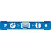 True Blue&reg; Torpedo Level, 9" L, Aluminum, 3 Vials, Magnetic Nuna Depot Inc.
