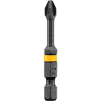 Dewalt 2" Phillips #2 Impact Ready&reg; Bit, Phillips, #2 Tip, 1/4" Drive Size, 2" Length Nuna Depot Inc.