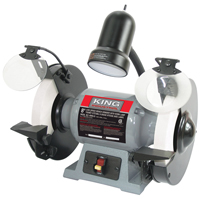 Bench Grinder, 8" Wheel Diameter, 1/2 HP, 1750 RPM Nuna Depot Inc.